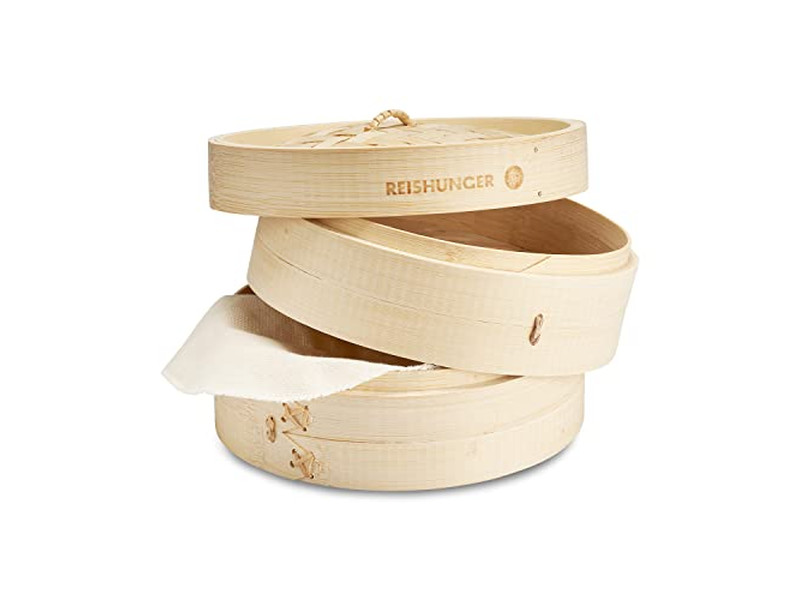 プディング厨房点心用竹蒸籠