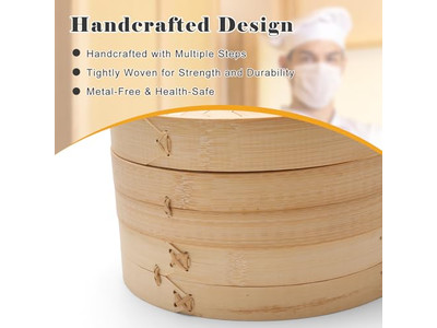 機械蒸しパン鍋 <a href='https://ja.bamboosteamerbasket.com' style='text-decoration: underline;'>たけせいせいろう</a>