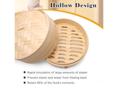 機械蒸しパン鍋 <a href='https://ja.bamboosteamerbasket.com' style='text-decoration: underline;'>たけせいせいろう</a>