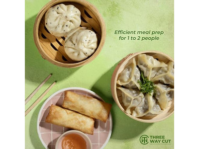 シーフード点心用竹蒸籠