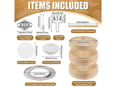 蒸し鍋セット <a href='https://ja.bamboosteamerbasket.com' style='text-decoration: underline;'>たけせいせいろう</a>