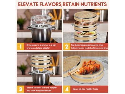 業務用竹製蒸籠セット